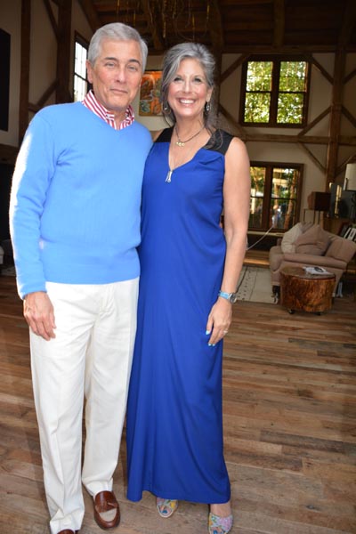 Robert Zimmerman Democratic National Committeeman and The lovely Joan Hornig.  Photo by:  Rose Billings/Blacktiemagazine.com