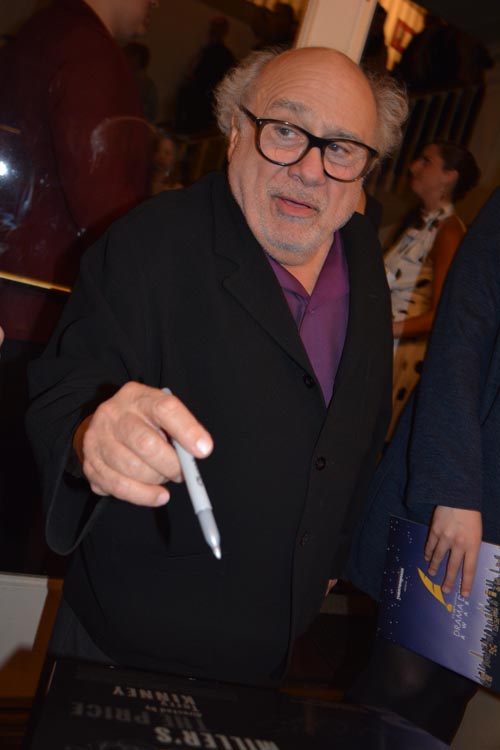 Danny DeVito (Outstanding Featured Actor In A Play).  Photo by:  Rose Billings/Blacktiemagazine.com