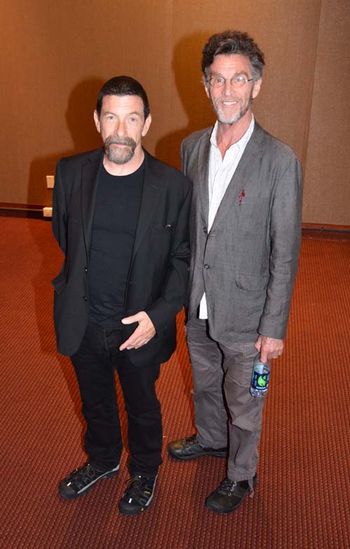  Adam Kurtzman and John Glover.  Photo by:  Rose Billings/Blacktiemagazine.com