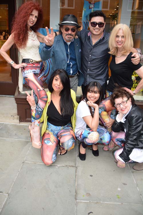 Susan Korwin, Philippe Valy Nick Tordella and Sharon BarnettTop row, Ana Noel, Kea Chan Christine Lehr.  Photo by:  Rose Billings/Blacktiemagazine.com. 