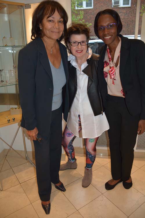 Susan B. Wayne, President CEO FSW, Christine Lehr and Michelle A Nicholas.  Photo by:  Rose Billings/Blacktiemagazine.com