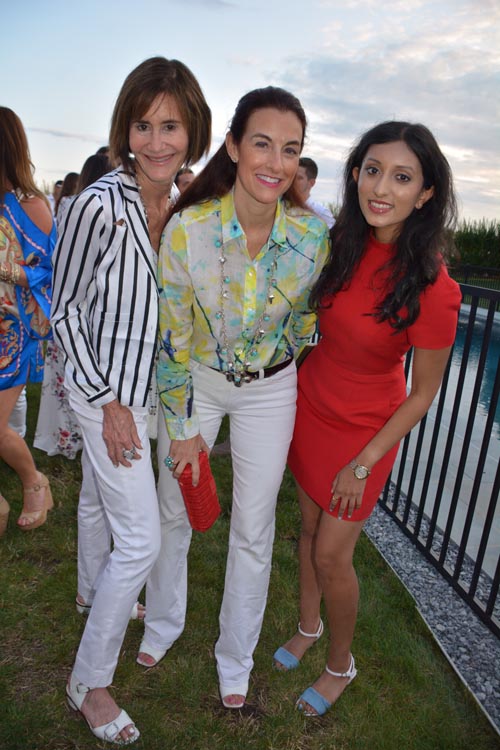 Lee Fryd, Natalie Ross and Avanti Gupta.  Photo by:  Rose Billings/Blacktiemagazine.com