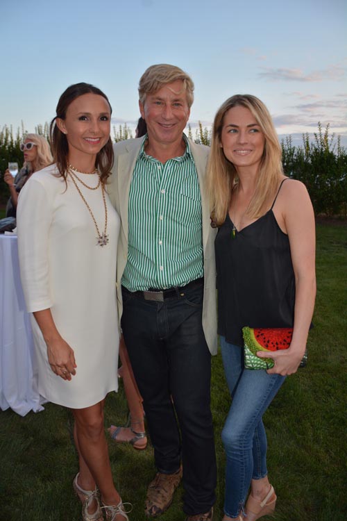 Georgina Bloomberg, Eric Braverman, MD, and Amanda Hearst.  Photo by:  Rose Billings/Blacktiemagazine.com