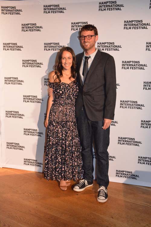 Executive Director HIFF David Nugent and his lovely wife.  Photo by:  Rose Billlings/Blacktiemagazine.com