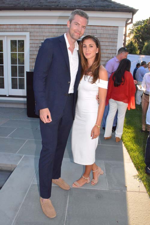 Ryan Serhant and Emilia Serhant.  Photo by:  Rose Billings/Blacktiemagazine.com