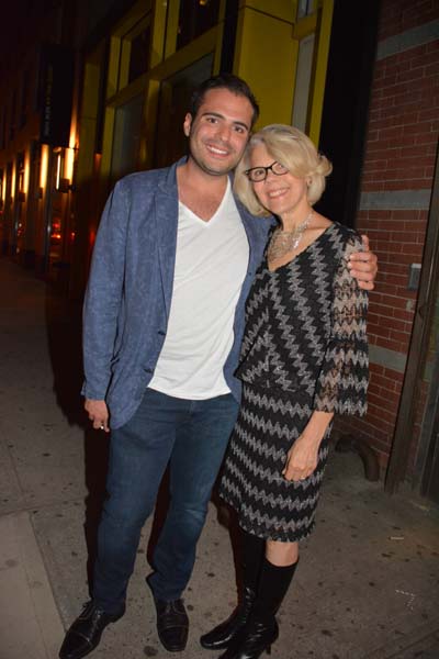 Nick Jabbour and Rhoda Jabbour .  Photo by:  Rose Billings/Blacktiemagazine.com