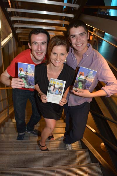 Ciaran Nolan, Georgina McKevitt and Sean Doyle.  Photo by:  Rose Billings/Blacktiemagazine.com