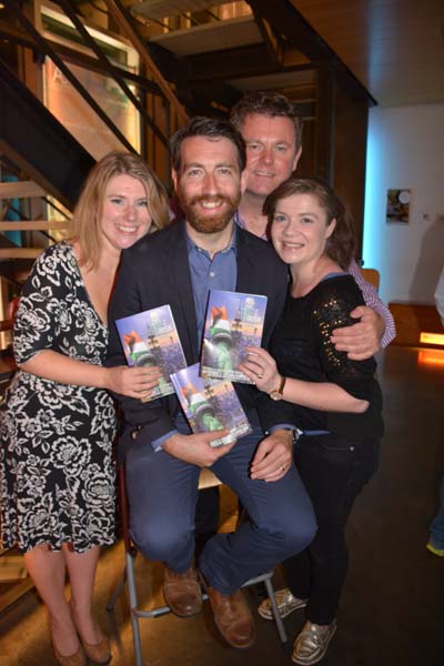 Marie O' Regan, Colm O' Regan (Irish Comedian), George Heslin Origin Theatre Company.  Photo by:  Rose Billings/Blacktiemagazine.com