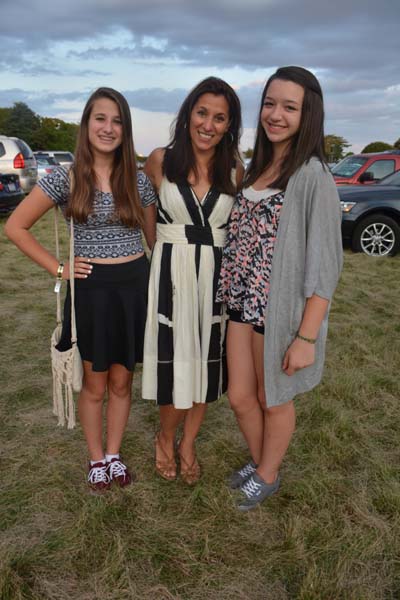 Christiana Corporon (daughter), Yvette Corporon author When The Cypress Whispers  and Paige Ussery.  Photo by:  Rose Billings/Blacktiemagazine.com