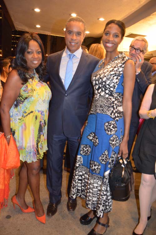 Star Jones, Maurice Du Bois.  Photo by:  Rose Billings/Blacktiemagazine.com