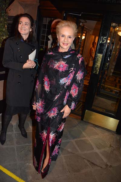 Carolina Herrera.  Photo by:  Rose Billings/Blacktiemagazine.com