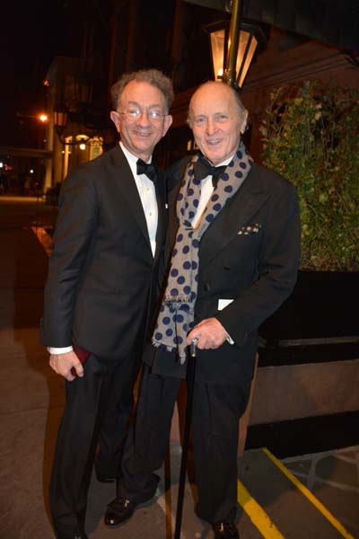  William Ivey Long and Mario Buatta.  Photo by:  Rose Billings/Blacktiemagazine.com