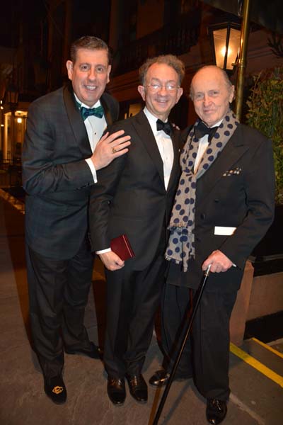 Chris Poe, President of The National Arts Club, William Ivey Long and Mario Buatta.  Photo by:  Rose Billings/Blacktiemagazine.com