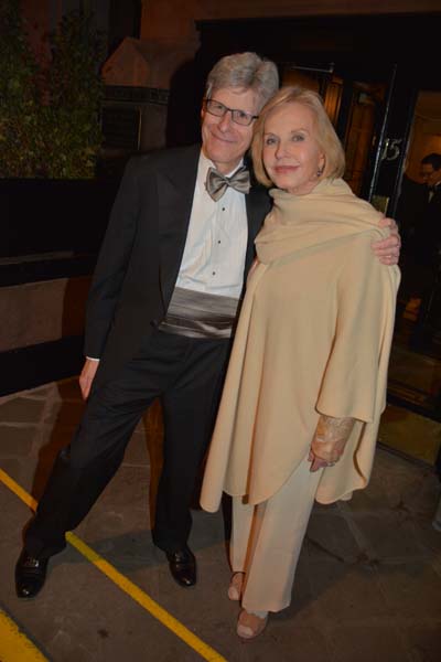 Theodore Chapin and Pia Lindstrom.  Photo by:  Rose Billings/Blacktiemagazine.com