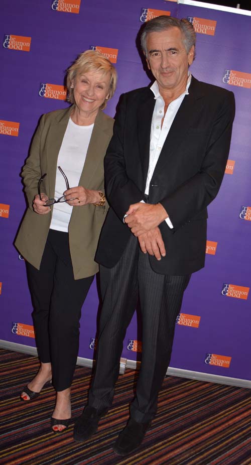  Tina Brown and Bernard -Henri Levy.  Photo by: Rose Billings/Blacktiemagazine.com