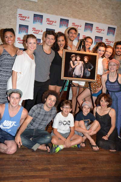  The Pippin Cast.  photo by Rose Billings/Blacktiemagazine.com