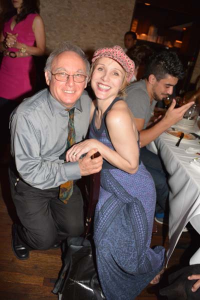 Harry Duhl and Charlotte D'Amboise.  photo by Rose Billings/Blacktiemagazine.com