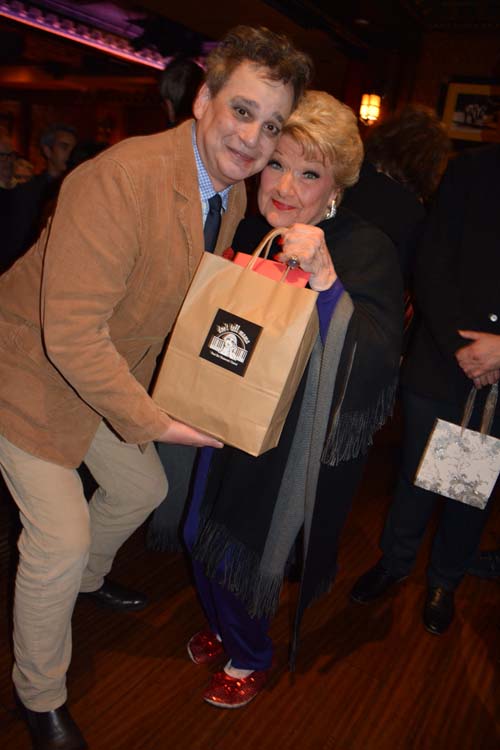 Sidney Meyer and The Wonderful Marilyn Maye .  Photo by:  Rose Billings/Blacktiemagazine.com