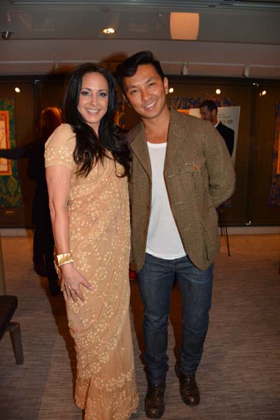 Angela B Thomas Filmmaker and Prabal Gurung Designer.  Photo by:  Rose Billings/Blacktiemaazine.com