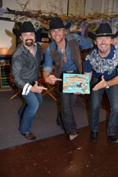 John Hagen, Marcus Collins and JC Fisher of The Texas Tenors .  Photo by:  Rose Billings/Blacktiemagazine.com