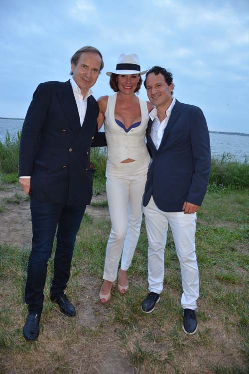  Simon de Pury (Honoree), LuAnn De Lesseps and David Hryck. Photo by:  Rose Billings/Blacktiemagazine.com