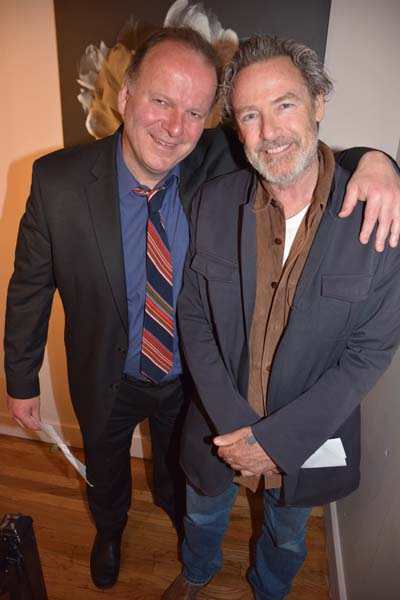 Robert Clohessy and James McCaffery .  Photo by: Rose Billings/Blacktiemagazine.com