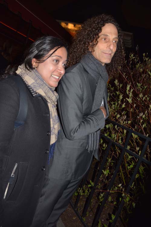 Kenny G arrives opening Night The Sound Track of Our Lives.  Photo by:  Rose Billings/Blacktiemsgagzine.com