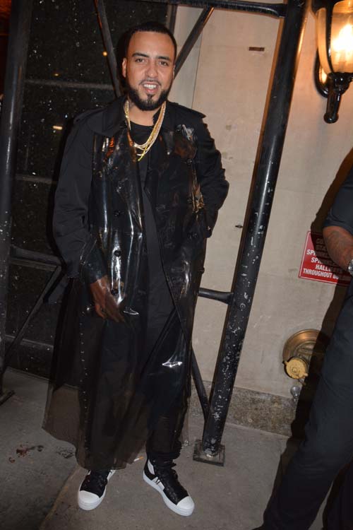 French Montana really Fashion Delight after Beacon Theatre Tribeca event with Puff Daddy.  Photo by:  Rose Billings/Blacktiemagazine.com