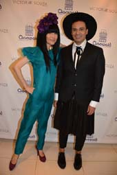 Chiu-Ti jansen and Victor dE Souza.  Photo by:  Rose Billings/Blacktiemagazine.com