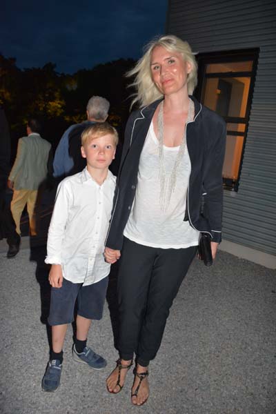 Sophia Nihdayde and son.  Photo by:  Rose Billings/Blacktiemagazine.com