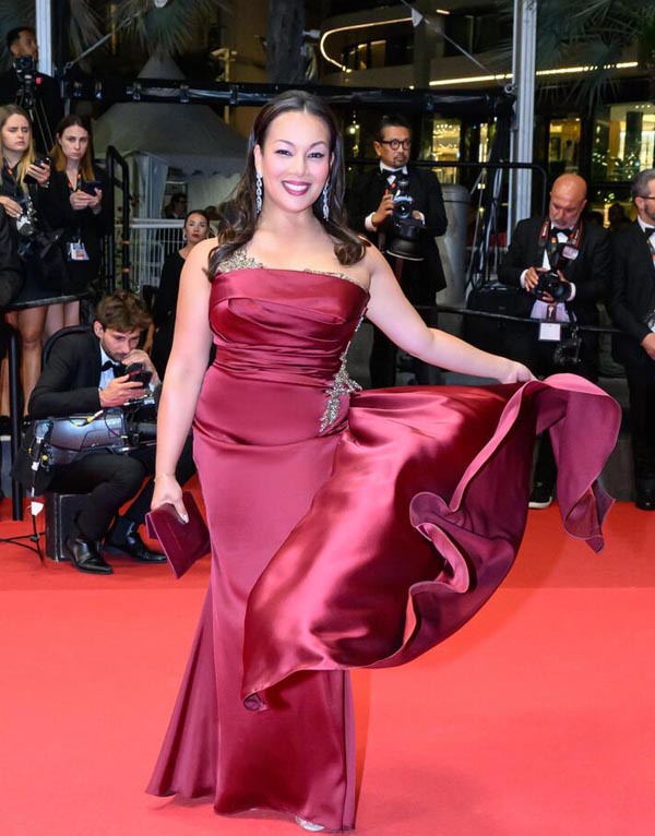 ,Maria Soccor, Premiere of Hotel Destone , 25th Edition of Festival de Cannes, phot  by Wael Gibson 111