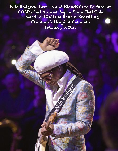 Nile Rodgers / Children's Oncology Support Fund