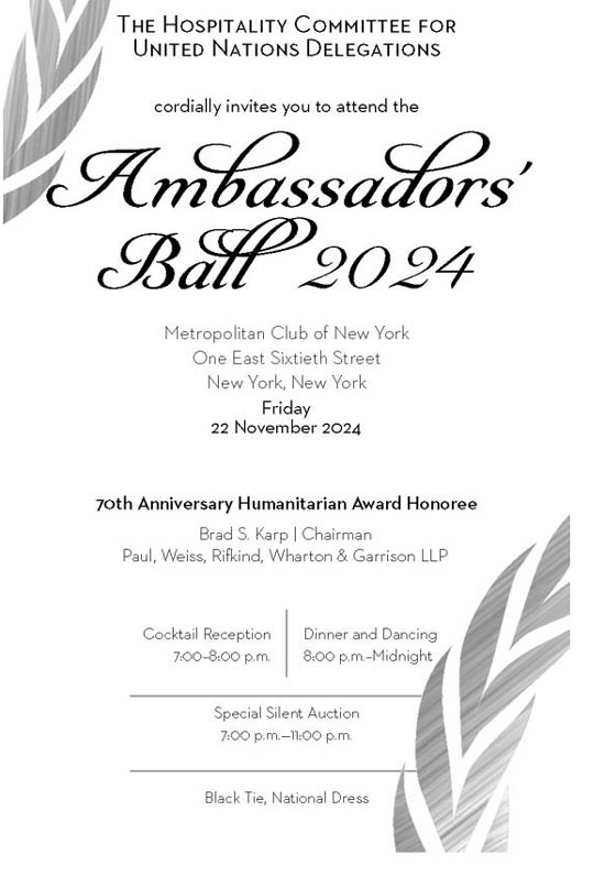 Ambassadors Ball