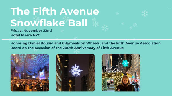 The Fifth Avenue Snowflake Ball