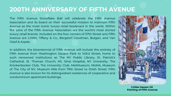 The Fifth Avenue Snowflake Ball