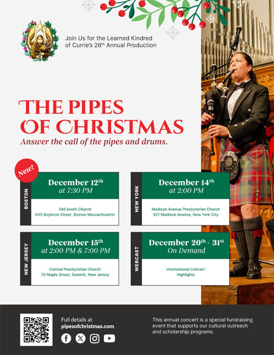 the pipes of christmas