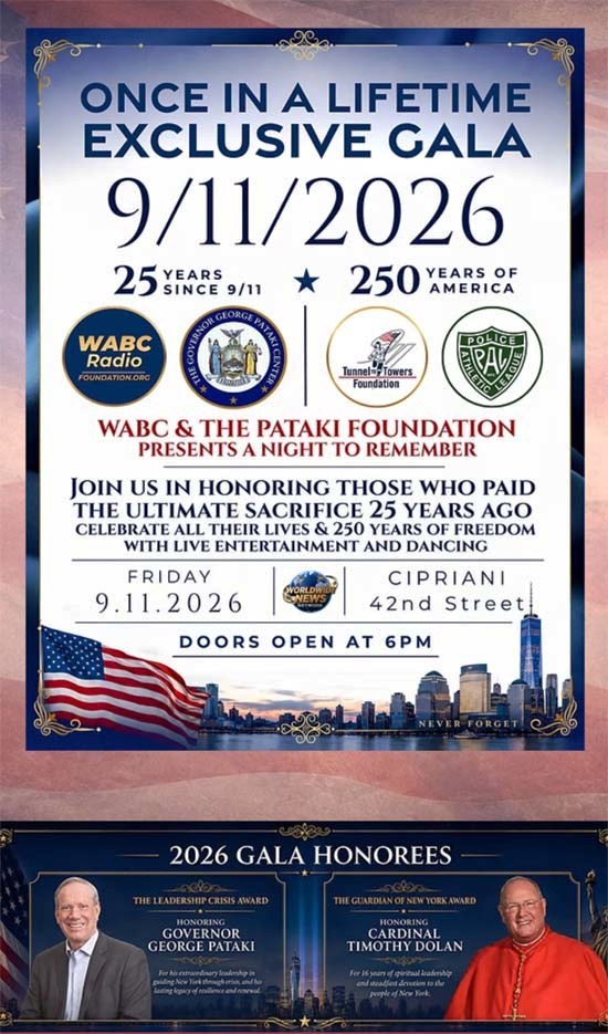 WABC September 11 Gala