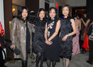 Susan Shin, Vivienne Tam, Bebe Neuwirth, Ida Liu.