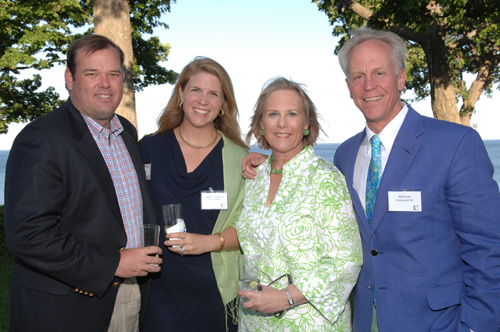 Enjoying the festivities of the 2009 Children's Memorial Hospital Pro Amateur Golf Championship are Lee Brown, Whitney Brown, Leslie Newman and Arthur Hailand III. This years 50th Anniversary Golden Celebration is set for June 26, 2010 at the Onwentsia Club in Lake Forest, Illinois