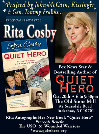 Rita Cosby, Quiet Hero