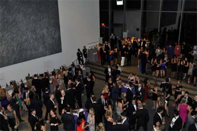 New Yorkers enjoy last year's October Ball at the Museum of Modern Art.  The 15th Annual October Ball will take place on October 13, 2012 from 9pm-1am at MoMA; for more information and to purchase tickets visit www.OctoberBall.com.  Photo by: Annie Wyatt