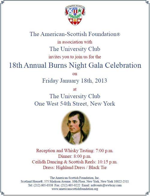  American-Scottish Foundation's