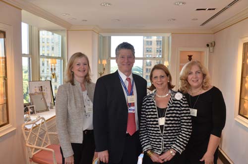  Dr. Barbara Murphy, Dr. Michael Brodman, Jane G. Rittmaster, Dr. Mary Ann McLaughlin.  photo by:  annie Watt