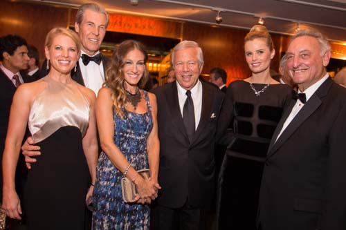 Tina & Terry Lundgren, Sarah Jessica Parker, Robert Kraft, Ricki Noel Lander, and Sanford I. Weill Copyright Notice - Photo by Chris Lee