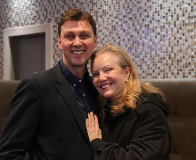 Warren Carlyle and Susan Stroman.  Photo by:  Stephen Sorokoff