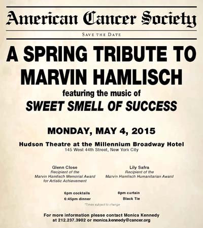 American Cancer Society - Spring Tribute to Marvin Hamlisch