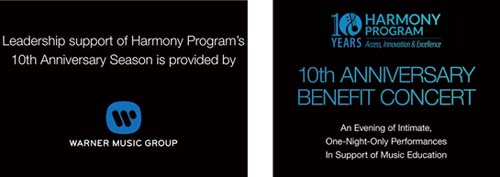 Harmony Program 10th Anniversary