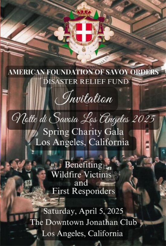 American Foundation Of Savoy Order