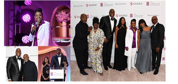 Gladys Knight Performs at The Elizabeth Taylor Ball to End AIDS 