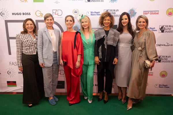 Maria De Lourdes Alcivar De Lasso, Veronica Alcocer Garcia, Leticia Ocampos, Evie Evangelou, Deborah Katiza Carvalho, Tamara Vucic, Michelle Muscat. Photo Credit: Michael Ostuni /PM